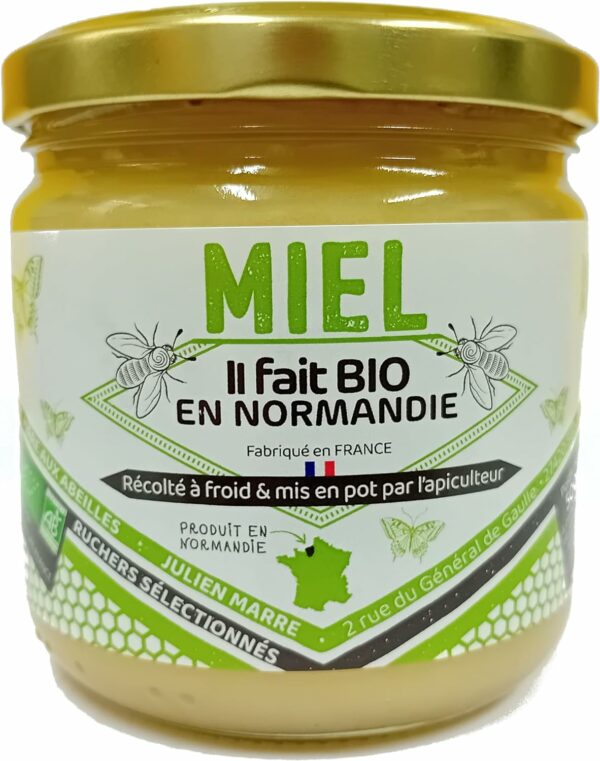 Miel certifié Biologique "Il fait bio en Normandie"